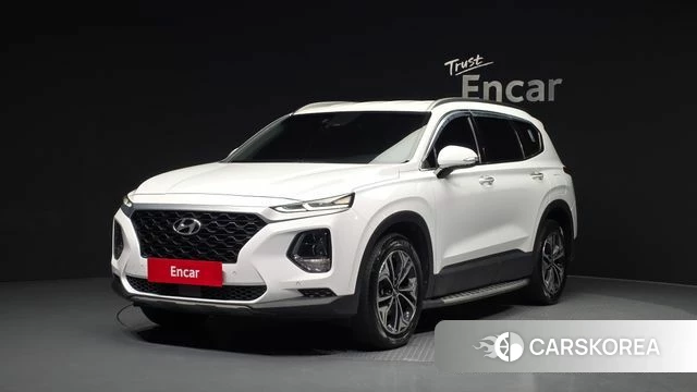 Hyundai Santa Fe TM 2018 Белый из Кореи