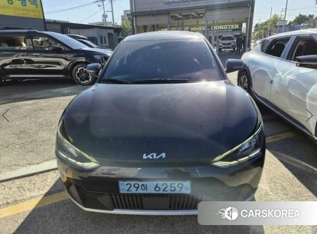 Kia EV6 2021 Черный из Кореи