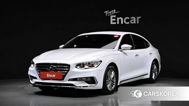 Hyundai Grandeur IG 2018 Белый из Кореи