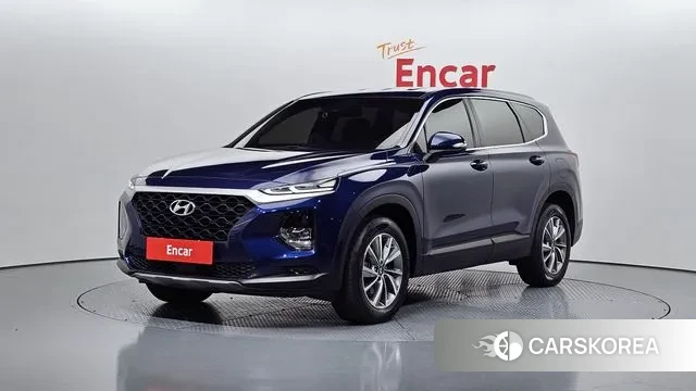 Hyundai Santa Fe TM 2019 Синий из Кореи
