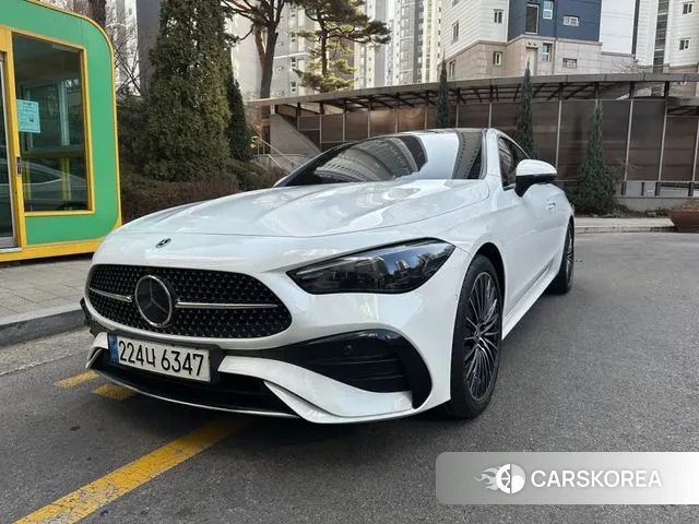 Mercedes-Benz CLE-Class C236 2024 Белый из Кореи