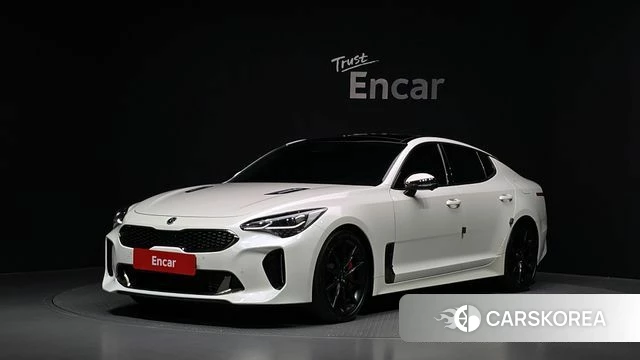 Kia Stinger Meister 2021 Белый из Кореи
