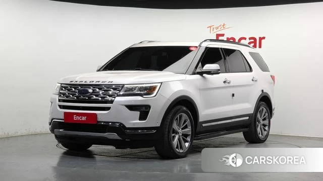 Ford Explorer 2018 Белый из Кореи