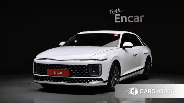 Hyundai Grandeur Hybrid (GN7) 2024 Белый из Кореи