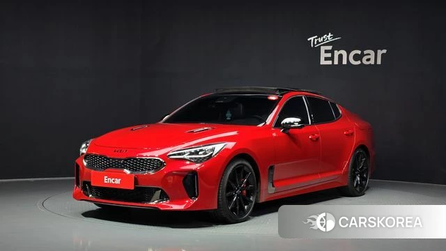 Kia Stinger Meister 2022 Красный из Кореи