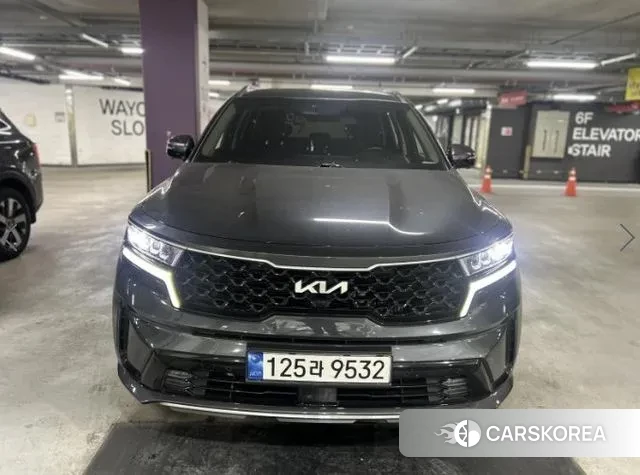 Kia Sorento 4th Generation 2022 Серый из Кореи