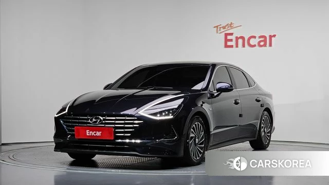 Hyundai Sonata Hybrid (DN8) 2019 Синий из Кореи