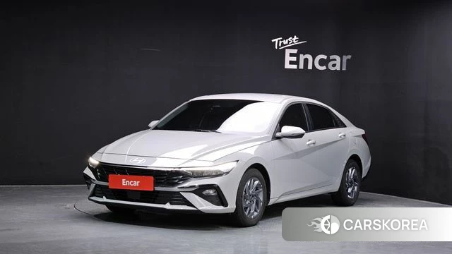 Hyundai The New Avante (CN7) 2025 Серебристо-серый из Кореи
