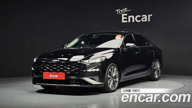 Kia K8 2022 Черный из Кореи