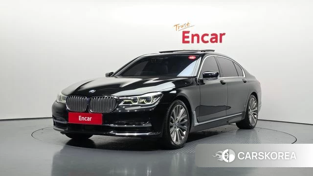 BMW 7 Series (G11) 2018 Черный из Кореи