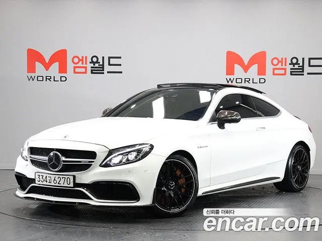 Mercedes-Benz C-Class W205 2018 Белый из Кореи