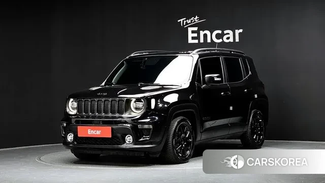 Jeep Renegade 2020 Черный из Кореи