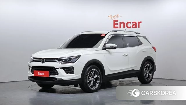 Ssangyong Beautiful Korando 2019 Белый из Кореи