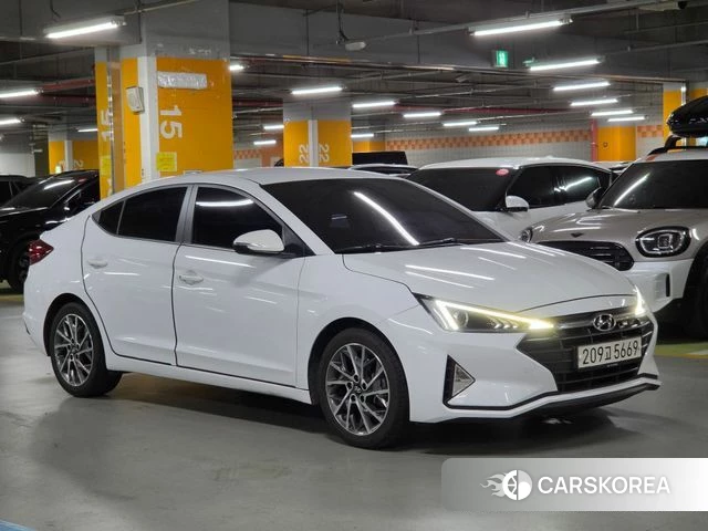 Hyundai The New Avante AD 2019 Белый из Кореи