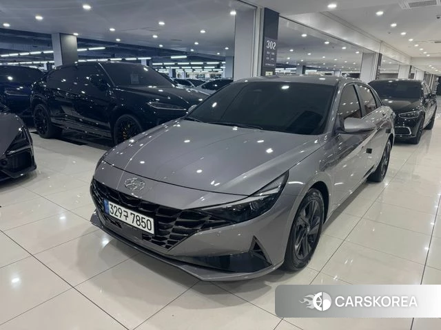 Hyundai Avante (CN7) 2021 Серый из Кореи