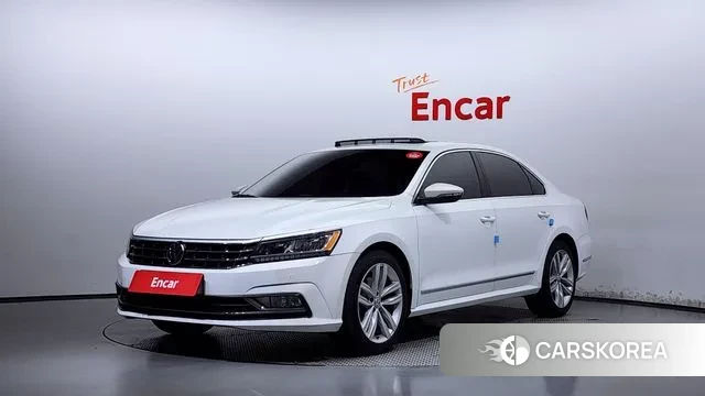 Volkswagen The New Passat 2018 Белый из Кореи