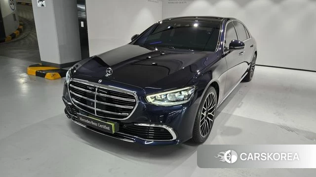 Mercedes-Benz S-Class W223 2025 Синий из Кореи