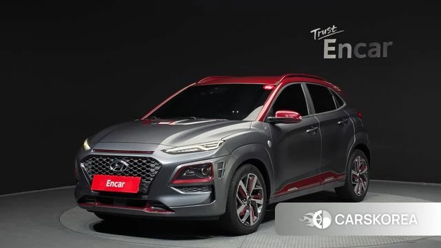 Hyundai Kona 2019 Серый из Кореи