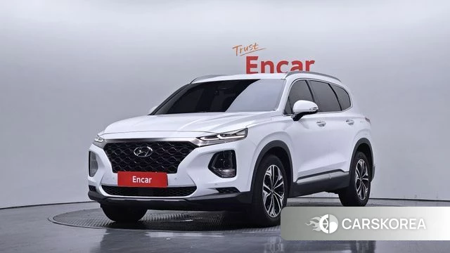 Hyundai Santa Fe TM 2018 Белый из Кореи