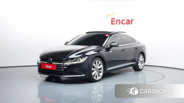 Volkswagen Arteon 2023 Черный из Кореи