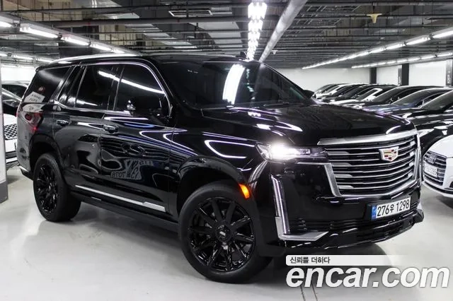 Cadillac Escalade 5th Generation 2022 Черный из Кореи