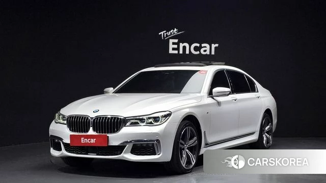 BMW 7 Series (G11) 2018 Белый из Кореи