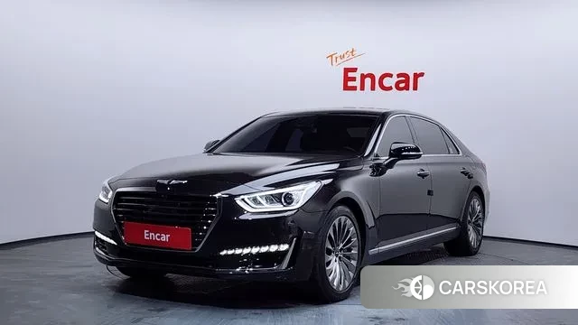 Genesis EQ900 2018 Черный из Кореи