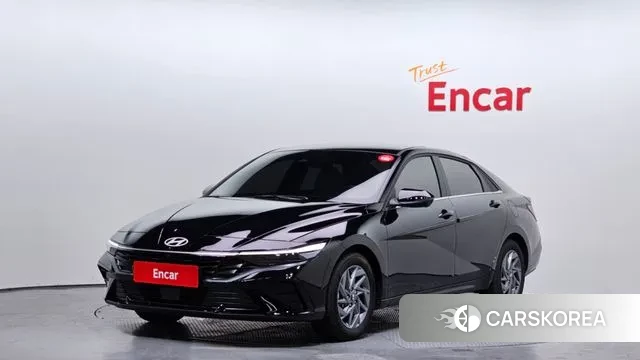 Hyundai The New Avante (CN7) 2025 Черный из Кореи