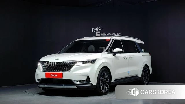 Kia Carnival 4th generation 2021 Белый из Кореи