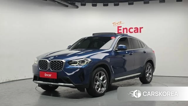 BMW X4 (G02) 2023 Синий из Кореи