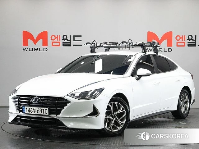 Hyundai Sonata (DN8) 2021 Белый из Кореи