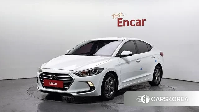 Hyundai Avante AD 2018 Белый из Кореи