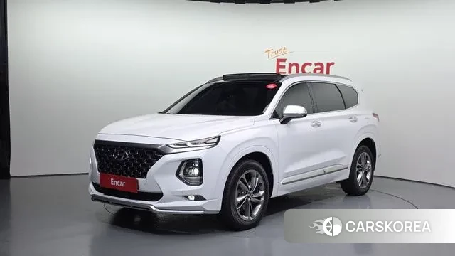 Hyundai Santa Fe TM 2019 Белый из Кореи