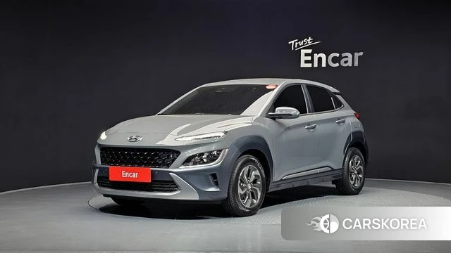 Hyundai The New Kona Hybrid 2022 Серебристо-серый из Кореи