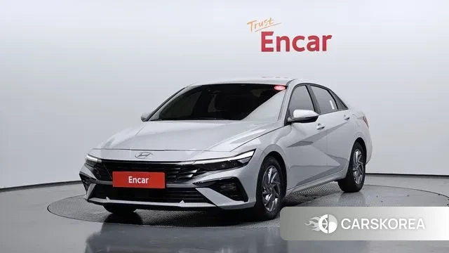 Hyundai The New Avante Hybrid (CN7) 2023 Серебристо-серый из Кореи