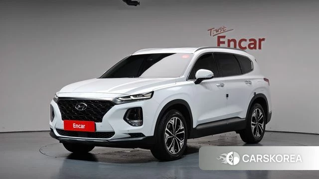 Hyundai Santa Fe TM 2018 Белый из Кореи