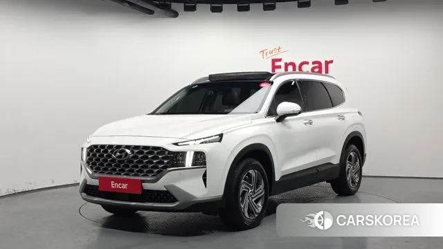 Hyundai The New Santa Fe 2023 Белый из Кореи