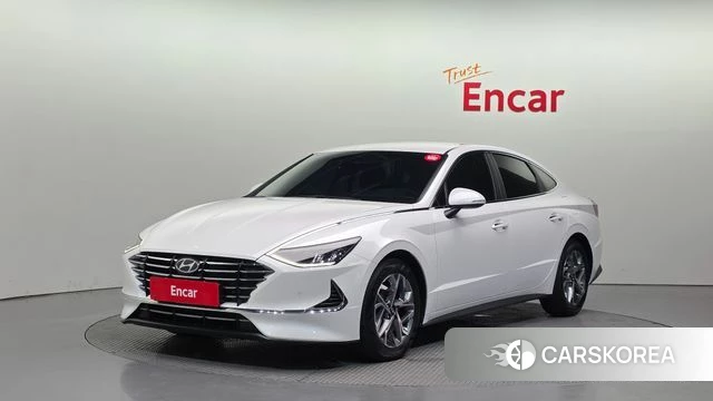 Hyundai Sonata (DN8) 2021 Белый из Кореи