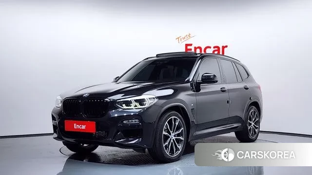 BMW X3 (G01) 2019 Черный из Кореи