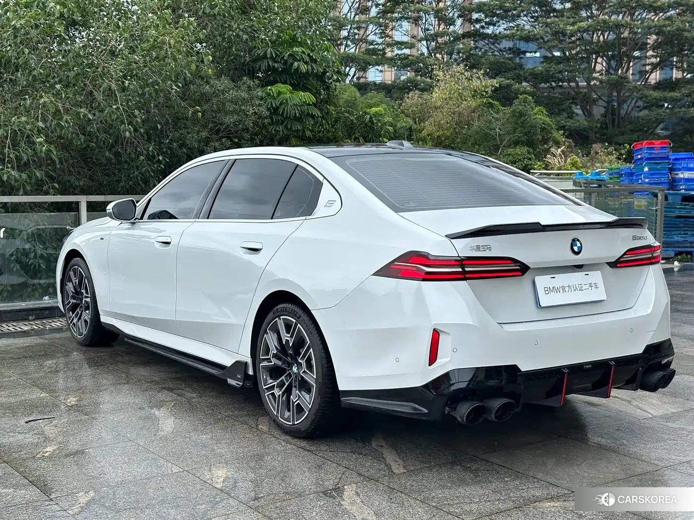 BMW 5 series 2025 Белый из Китая