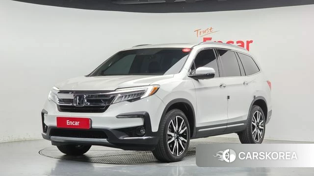 Honda Pilot 3rd generation 2019 Белый из Кореи