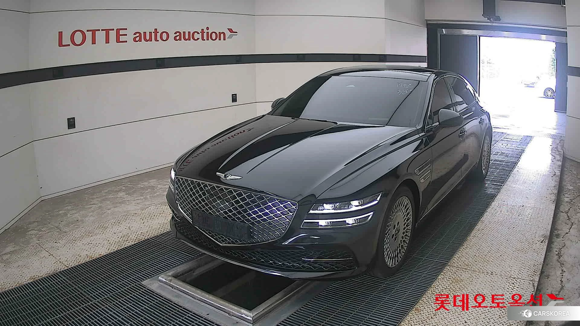 Hyundai G80 2024 Черный из Кореи