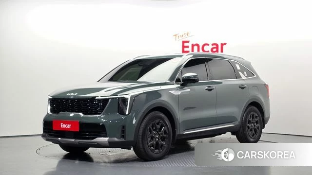 Kia The New Sorento 4th Generation 2023 Зеленый из Кореи