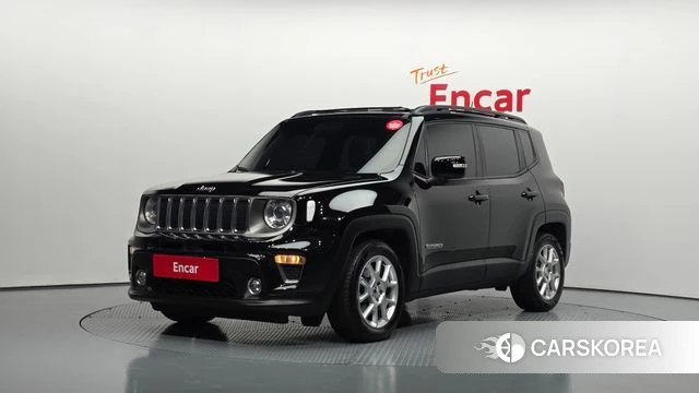 Jeep Renegade 2019 Черный из Кореи