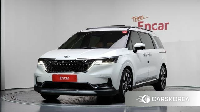 Kia Carnival 4th generation 2021 Белый из Кореи