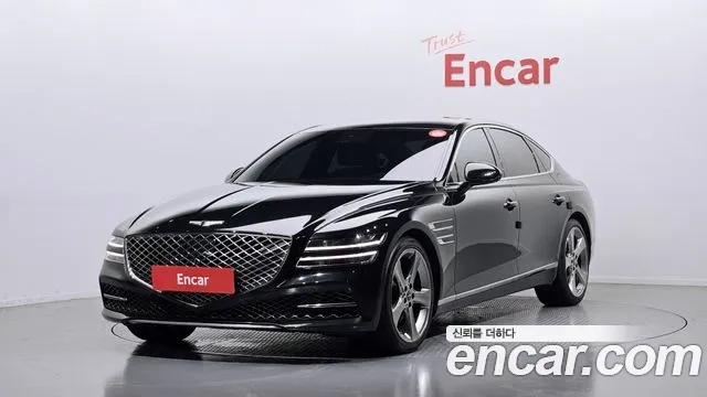 Genesis G80 (RG3) 2020 Черный из Кореи