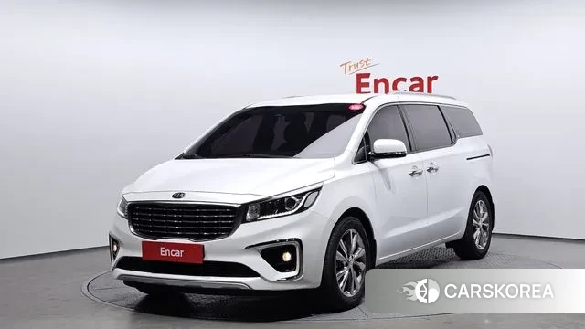 Kia The New Carnival 2020 Белый из Кореи