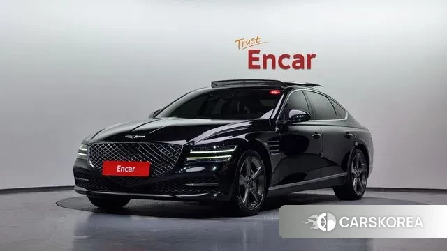 Genesis G80 (RG3) 2021 Черный из Кореи