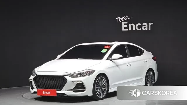 Hyundai Avante AD 2018 Белый из Кореи