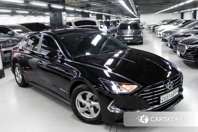Hyundai Sonata (DN8) 2019 Черный из Кореи